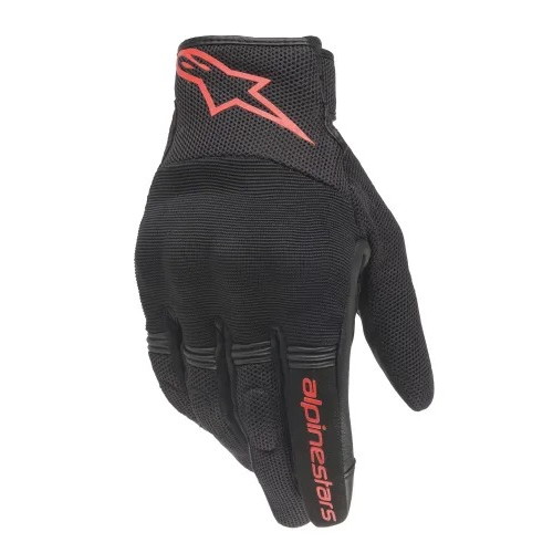 alpinestars COPPER GLOVE 1030 BLACK RED FLUO L カパーグローブ