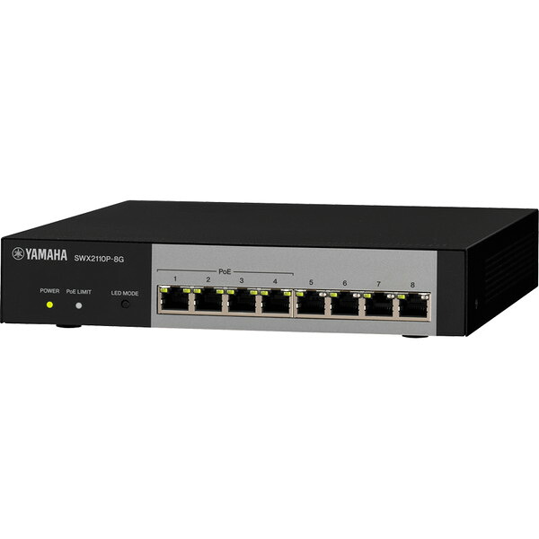 YAMAHA SWX2110P-8G [シンプルL2スイッチ 8ポート PoE給電対応]｜XPRICE店