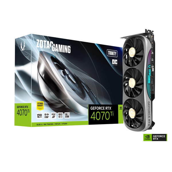 開店祝い ZOTAC ZTRTX4070TITRINITYOC ZT-D40710J-10P グラフィックボード 