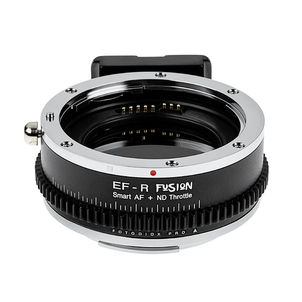 Fotodiox EF-CRF-FSN-NDT [電子マウントアダプター (キヤノンEFマウントレンズ &rarr; キヤノンRFマウント変換) 可変式NDフィルター(ND4-256)内蔵]｜XPRICE店
