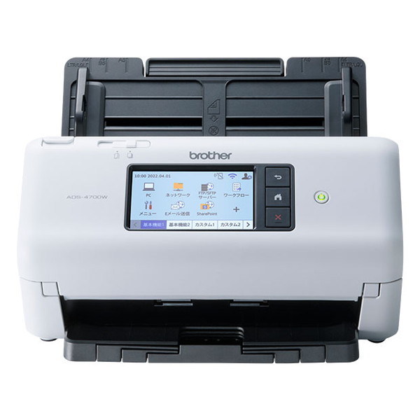 Brother ADS-4700W [ドキュメントスキャナー (有線・無線LAN対応/40ppm/タッチパネル/ADF80枚)]｜XPRICE店