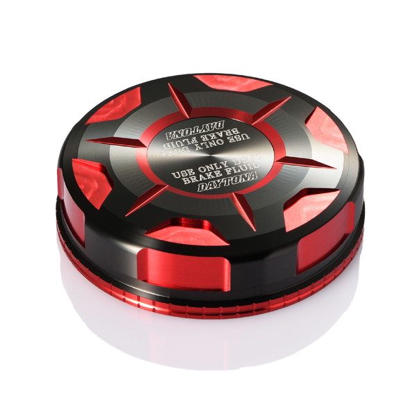 デイトナ D92727 マスターシリンダータンクキャップ 【NISSIN φ59】 レッド