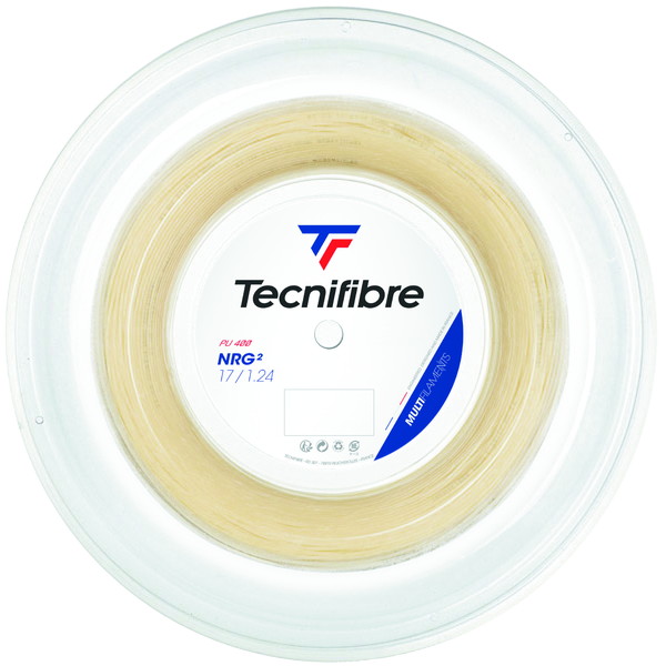 Tecnifibre (テクニファイバー) 硬式テニス用 ガット BOB NRG2 200mロール ナチュラル 1.32mm TFSR204 NA|XPRICE店