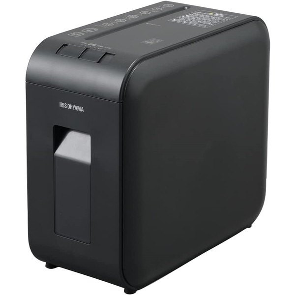 IRISOHYAMA パーソナルシュレッダー P4HMSV-B 楽天市場】アイリスオーヤマ P4HMSV-B ブラック [超静音パーソナル