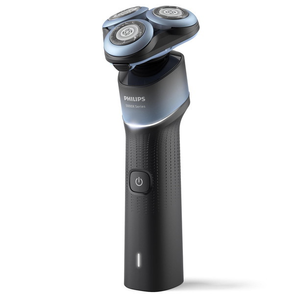 シェーバー フィリップス 5000Xシリーズ X5006/05 PHILIPS 3枚刃 回転式 充電式 メンズシェーバー 防水 IPX7 水洗い ウェット ドライ 両対応 急速充電 ロック機能 出張 旅行 持ち運び アクアブルー/ブラック｜XPRICE店