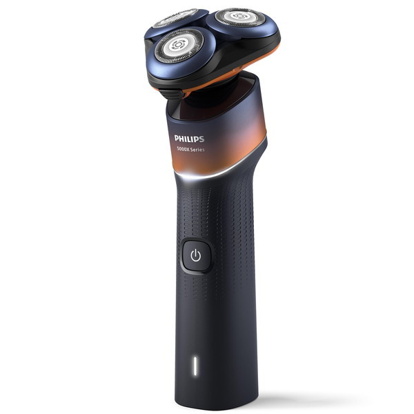 シェーバー フィリップス 5000Xシリーズ X5012/05 PHILIPS 3枚刃 回転式 充電式 メンズシェーバー 防水 IPX7 水洗い ウェット ドライ 両対応 急速充電 ロック機能 出張 旅行 持ち運び オレンジ/アドリアブルー|XPRICE店