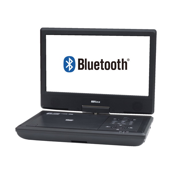 ダイニチ電子 WPD-BT1070 ホワイト Wizz(ウィズ) [10.1V型ワイド ポータブルDVDプレーヤー (Bluetooth搭載)]｜XPRICE店