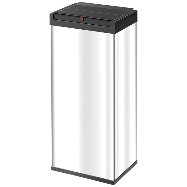 Hailo ハイロ ごみ箱 ゴミ箱 ダストボックス ニュービッグボックス60L ステンレス シルバー 屋外 スリム ふた付き キッチン ステンレス おしゃれ スタイリッシュ 角型 大容量 スチール ドイツ製 新生活｜XPRICE店