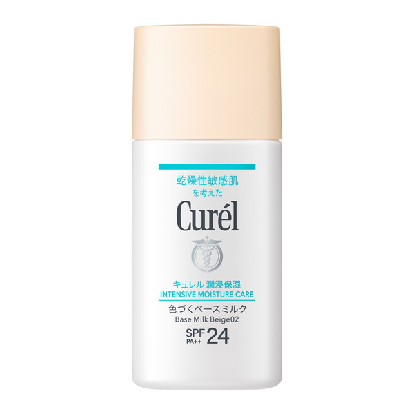 Kao Curel Moisturizing Moisturizing Color Base Milk Beige 02 30ml Base Makeup Series