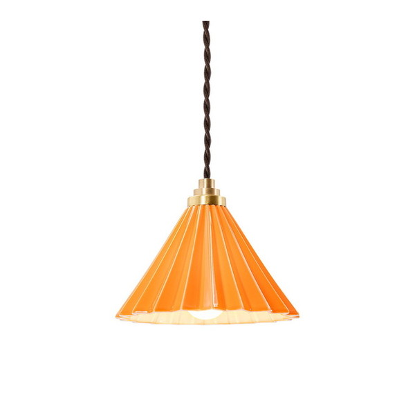 gram8 TC-1511-BR/OR DRIPPER LAMP ペンダントライト オレンジ ブラウンコード [LED電球付属] メーカー直送