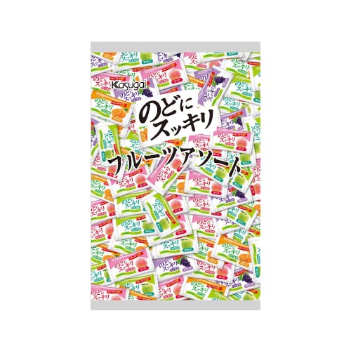 春日井 のどにスッキリ フルーツアソート 1Kg &times;10 メーカー直送 ギフト プレゼント｜XPRICE店