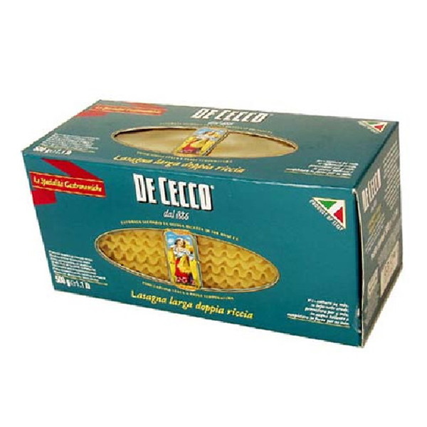 日清製粉ウェルナ ディ・チェコ No1 ラザーニヤ 500g ×10 メーカー直送 ギフト プレゼント