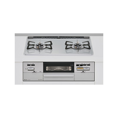 Rinnai RHS21W28P12TGAVR-LP ライトグレー SAFULL [ビルトインガスコンロ (プロパンガス用・右強火力・幅60cm)]｜XPRICE店