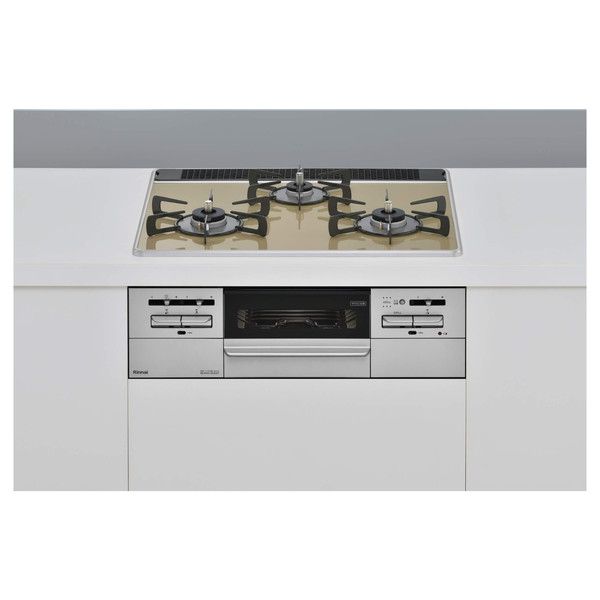 Rinnai RS31W35P42DGAVW-LP ライトベージュ Mytone [ビルトインガスコンロ (プロパンガス用・両側強火力・幅60cm)] 52,008円
