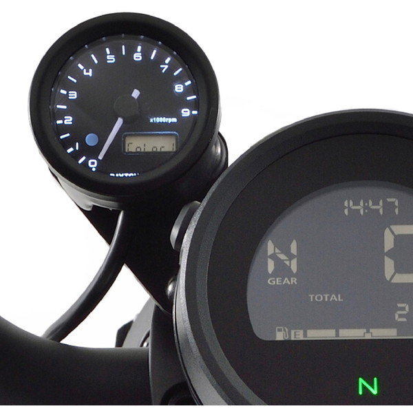 デイトナ D39913 VELONA 電気式 タコメーター レブル250/500(20-23)専用 3色LED φ48 9000rpm表示｜XPRICE店