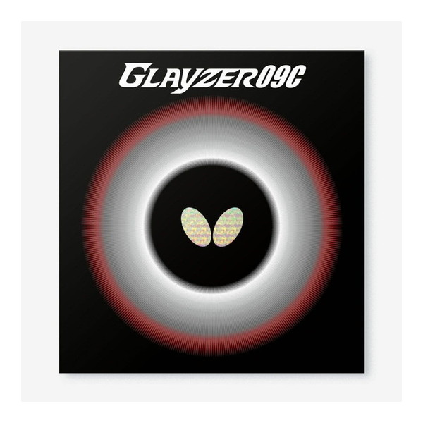 バタフライ 卓球 ラバー グレイザー 09C レッド 赤 2.1 Butterfly