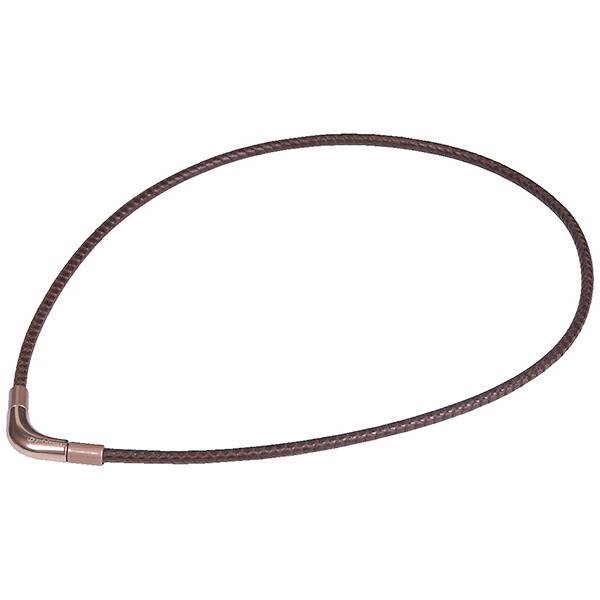 phiten RAKUWA ネック メタックス チョッパーモデル ブラウン 40cm TG807151