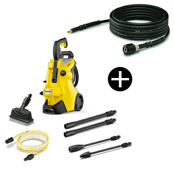 高圧洗浄機 ケルヒャー KARCHER 1.603-202.0 K3 サイレント プラス ベランダ 50Hz (東日本・50Hz専用) + 2.643-882.0 延長高圧ホース 6m (クイックコネクト機種用) 36,420円