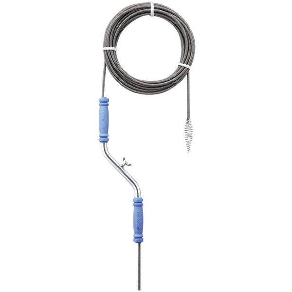 パイプクリーナー 15m PR801-15 排水口径50～75mm用 ワイヤー径8mm 排水管 掃除 汚れ取り 詰まり取り 三栄水栓製作所