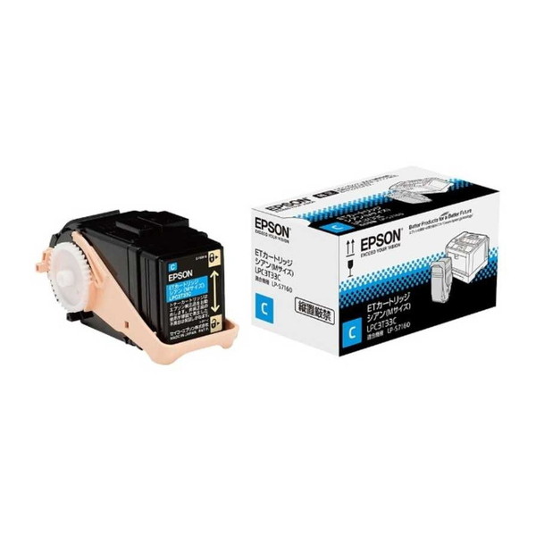EPSON LPC3T33C シアン ETカートリッジ Mサイズ