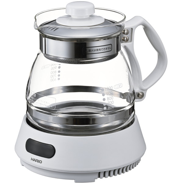 HARIO ハリオ マイコン煎じ器　HMJ3-1000 Amazon | ハリオ マイコン煎じ器3 HMJ3-1000W 銀 | HARIO | 電気