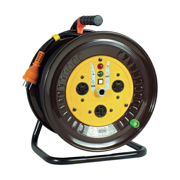 日動工業 NDE33020A 電工ドラム 三相200Vドラム アース付 30m
