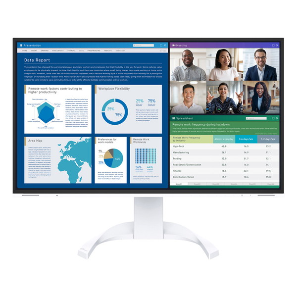 EIZO EV2740X-WT [液晶ディスプレイ 27型/3840×2160/USB Type-C、DisplayPort、HDMI×2/ホワイト/スピーカー：あり] 69,812円
