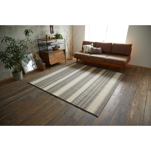 スミノエ 防炎 防ダニ ラグ カパ 190×240cm グレー メーカー直送 23,100円