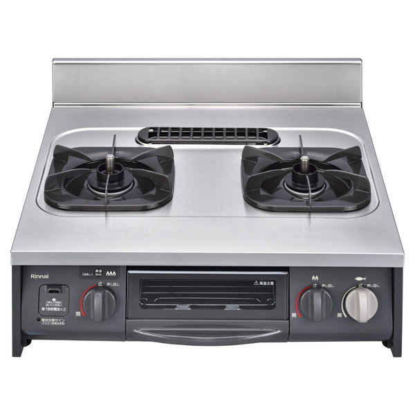 Rinnai URG-655TS2A-L-LP [ガスコンロ (プロパンガス用・2口・左強火力・約60cm)]｜XPRICE店