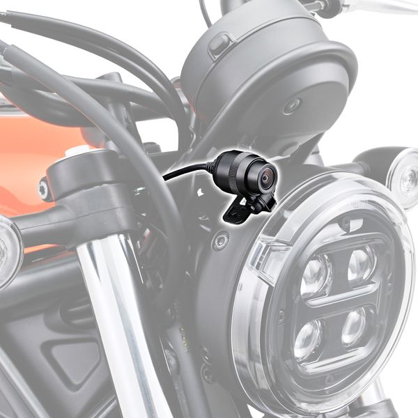 デイトナ(Daytona) Mio(ミオ) バイク用 ドライブレコーダー 前後2カメラ 駐車監視 200万画素 microSD 64GB付属 フルHD 防水 防塵 LED信号 Gセンサー GPS MiVue M820WD 40860