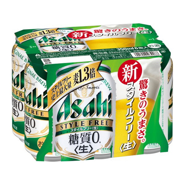 アサヒビール アサヒ スタイルフリー 6缶パック 350X6 x4 メーカー直送 ギフト プレゼント