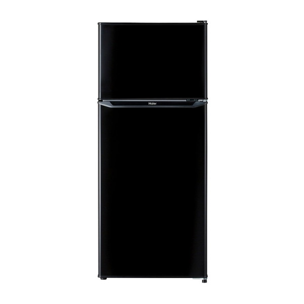 冷蔵庫 小型 一人暮らし 新生活 2ドア 130l ハイアール JR-N130A-K ブラック 冷蔵室自動霜取り 耐熱性能天板 強化ガラストレイ コンパクト スリムボディ