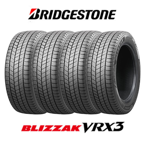 BRIDGESTONE 4本セット BRIDGESTONE ブリヂストン ブリザック VRX3 185/60R16 86Q タイヤ単品 メーカー直送 【KK9N0D18P】