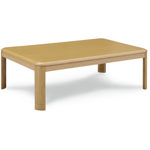 こたつ テーブル 長方形 120×80cm コタツ 炬燵 こたつテーブル 家具調こたつ リビングこたつ おしゃれ ナチュラル NA KKG120