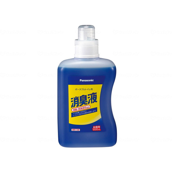 パナソニックエイジフリー ポータブルトイレ用消臭液1L 有色 青 VALTBL1LB メーカー直送