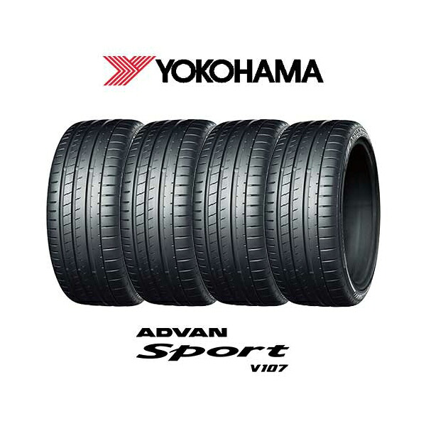 YOKOHAMA 4本セット YOKOHAMA ヨコハマ ADVAN SPORT アドバン スポーツ V107 315/35R20 110(Y) XL タイヤ単品 メーカー直送 【KK9N0D18P】