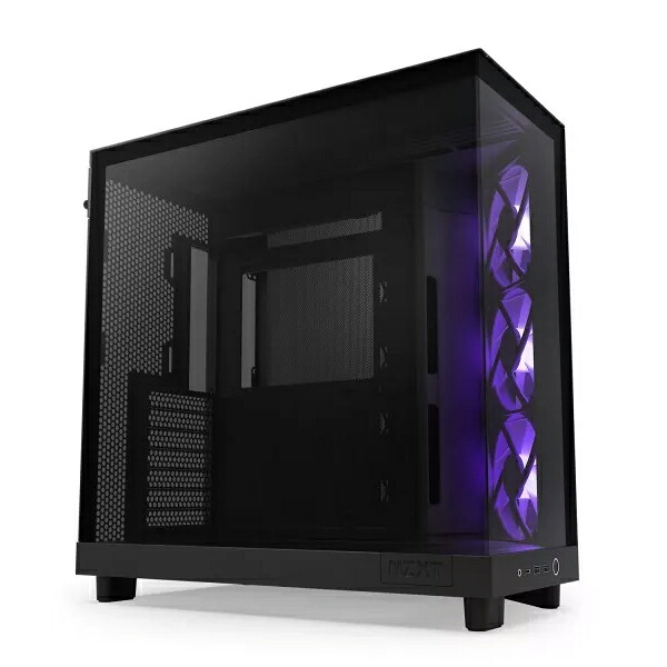 NZXT CC-H61FB-R1 ブラック H6 Flow RGB [ミドルタワーケース] アウトレット エクプラ特割 【KK9N0D18P】