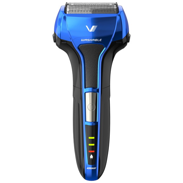 マクセルイズミ IZF-V543W-A ブルー ソリッドシリーズ [メンズシェーバー (往復式 4枚刃 充電・交流式)]