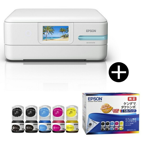 楽天市場】EPSON EW-M754TB ブラック [A4カラーインクジェット 楽天市場】EPSON EW-M754TB ブラック [A4カラーインクジェット