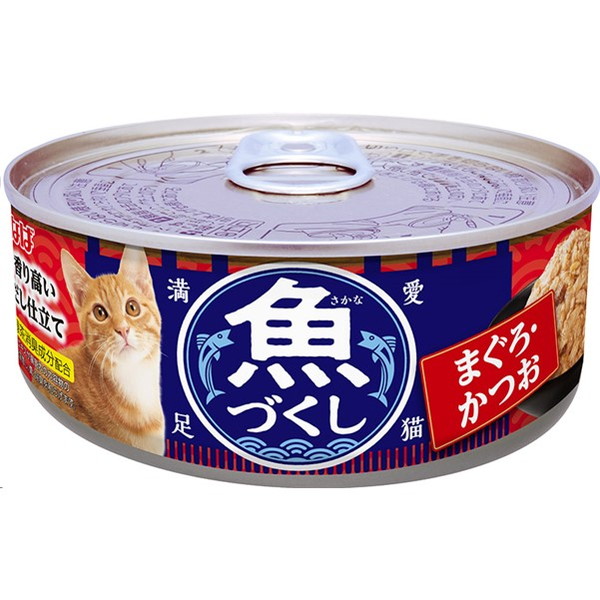 いなばペットフード　魚づくし60g×3×96袋+焼かつお本格だし10個 楽天市場】いなばペットフード 魚づくし まぐろ・かつお 60g×3袋