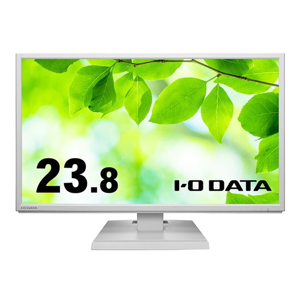 IODATA LCD-DF241EDW-A-AG ホワイト [23.8型ワイド液晶ディスプレイ (抗菌モデル)]