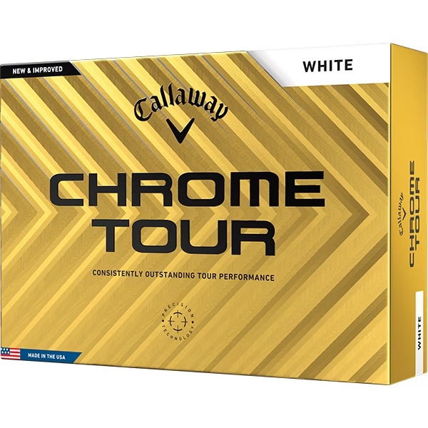 楽天市場】キャロウェイ CHROME TOUR WHITE 2024 ホワイト 1ダース