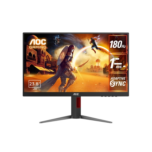 AOC 24G4/11 ゲーミング液晶ディスプレイ 23.8型/1920×1080/HDMI、DisplayPort/ブラック