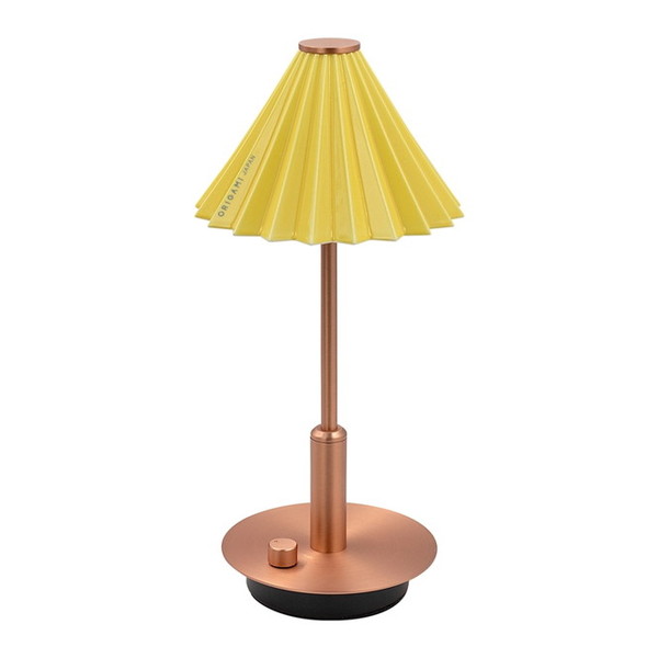 gram8 TC-2501-CP/YE ORIGAMI LAMP ポータブル コッパー/イエロー メーカー直送