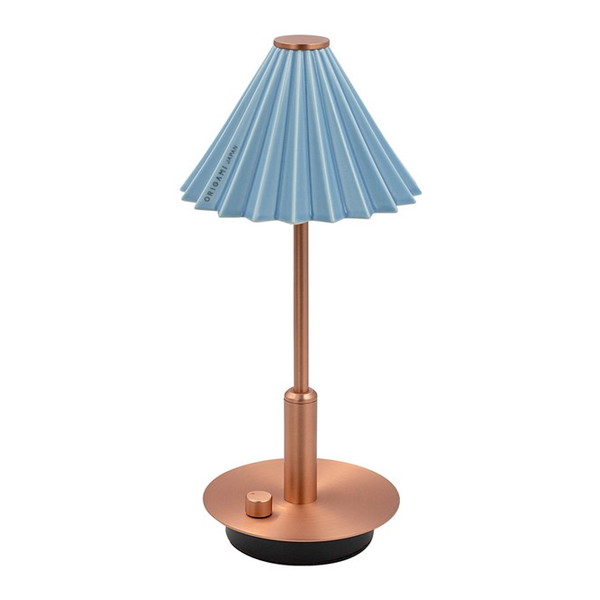gram8 TC-2501-CP/MBL ORIGAMI LAMP ポータブル コッパー/マットブルー メーカー直送