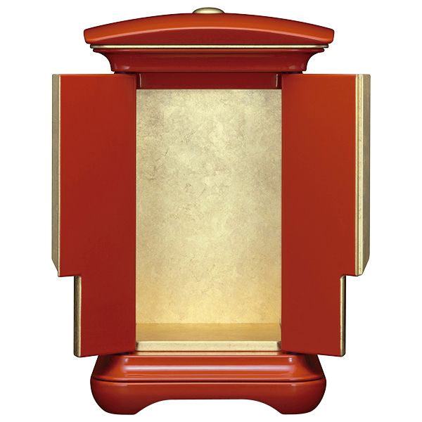 ALTE MEISTER 安憬 Mサイズ 洗朱 仏壇 仏壇用品 仏具 ミニ仏壇 手元供養 工房厨子｜XPRICE店