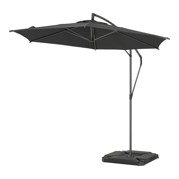 タカショー SHR-H05B EGプッシュハンギングパラソル 2.5m ブラック メーカー直送｜XPRICE店