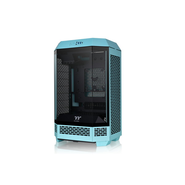 Thermaltake CA-1Y4-00SBWN-00 ターコイズ (Turquoise・薄青) [PCケース] 【KK9N0D18P】
