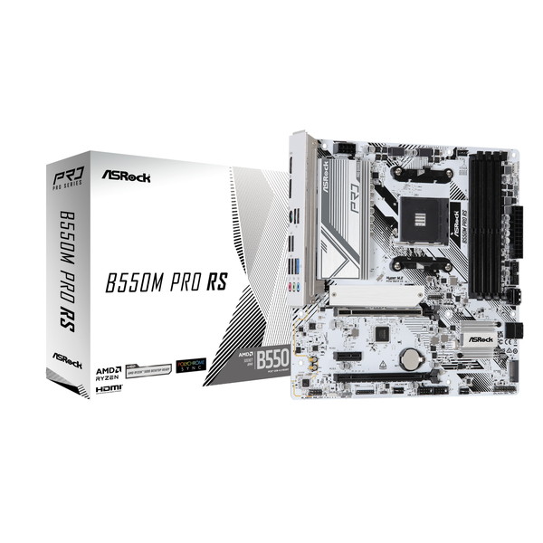 ASRock B550M Pro RS [マザーボード] 【KK9N0D18P】
