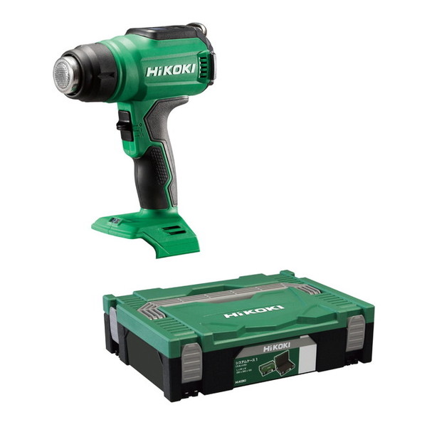 HiKOKI RH18DA(NNP) [18V コードレスヒートガン (温度調節機能・風量切替機能付 蓄電池・充電器別売 ケース付)]ヒートガン